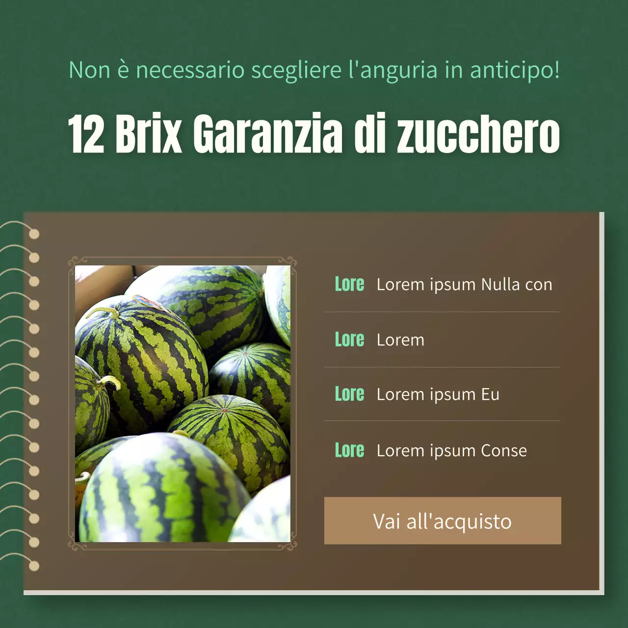 Consigli per la scelta di un'anguria tropicale rossa e verde spiegati