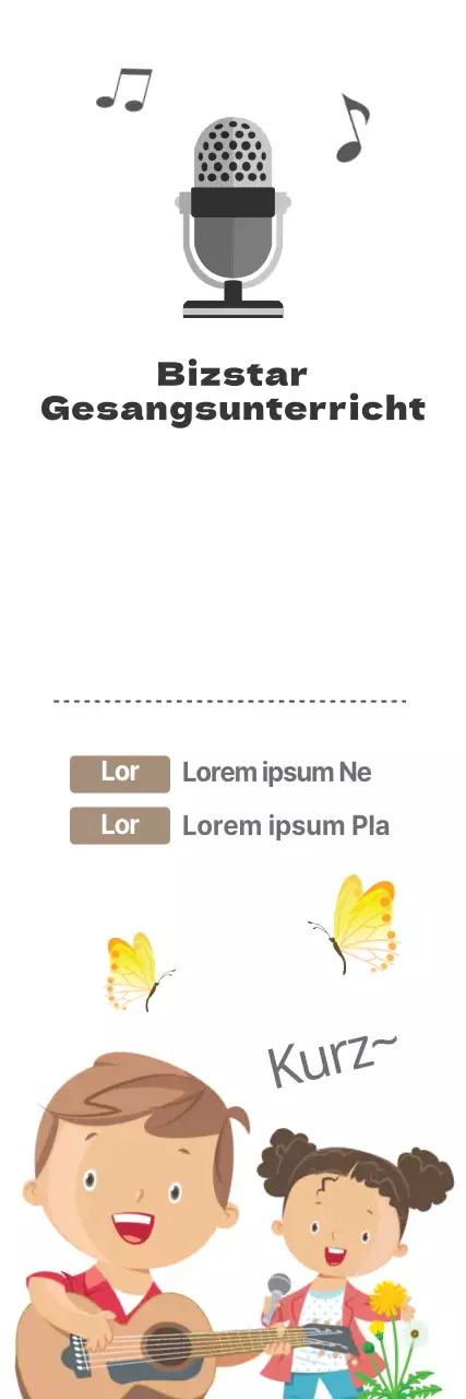 Bizstar Gesangsunterricht