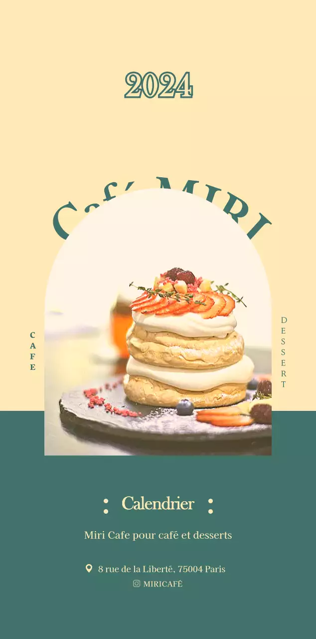 Calendrier des cafés avec recommandation de la boisson du mois