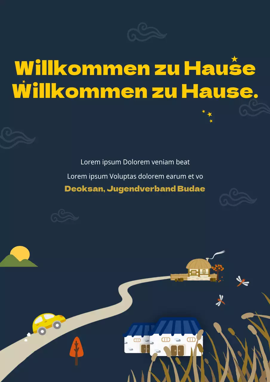 Auf dem Weg nach Hause