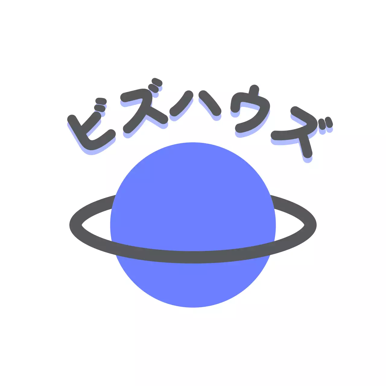 青 シンプル デザイン ロゴ