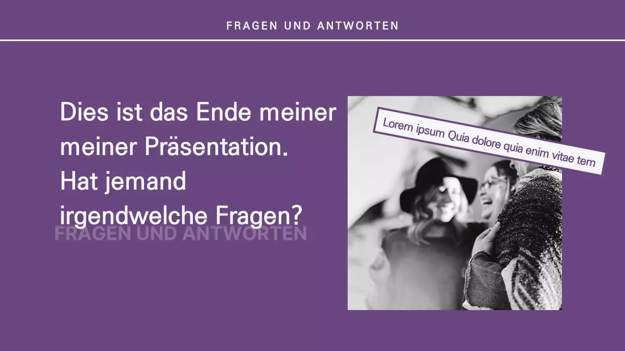 Sauberere Präsentationen