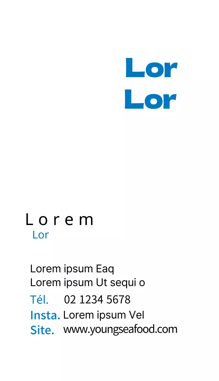 Illustration bleue Neat Fisheries