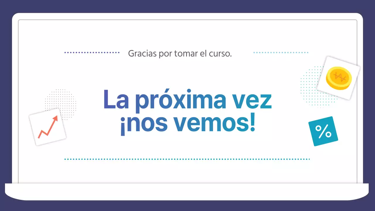 Ilustración en degradado verde azul Material de clase de teoría económica