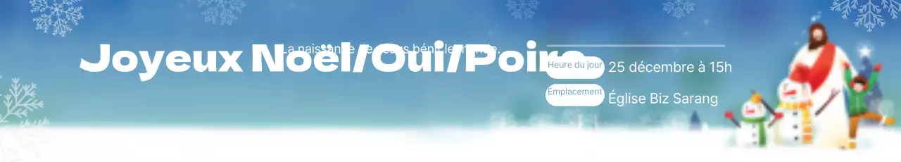 Service de Noël et d'action de grâce