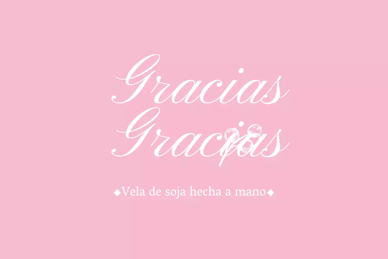 Vela de soja artesanal