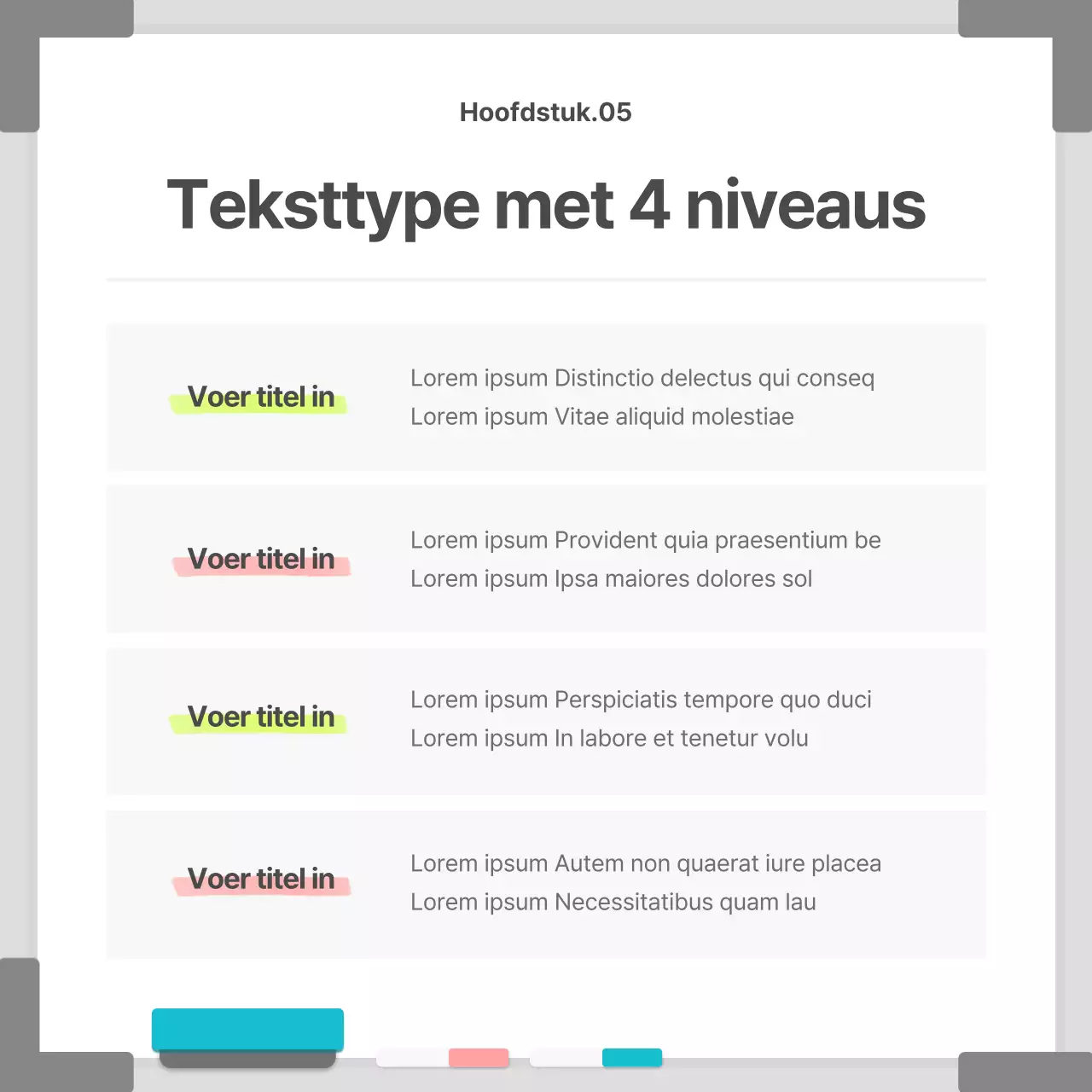 Zakelijk in een wit, eenvoudig whiteboardframe