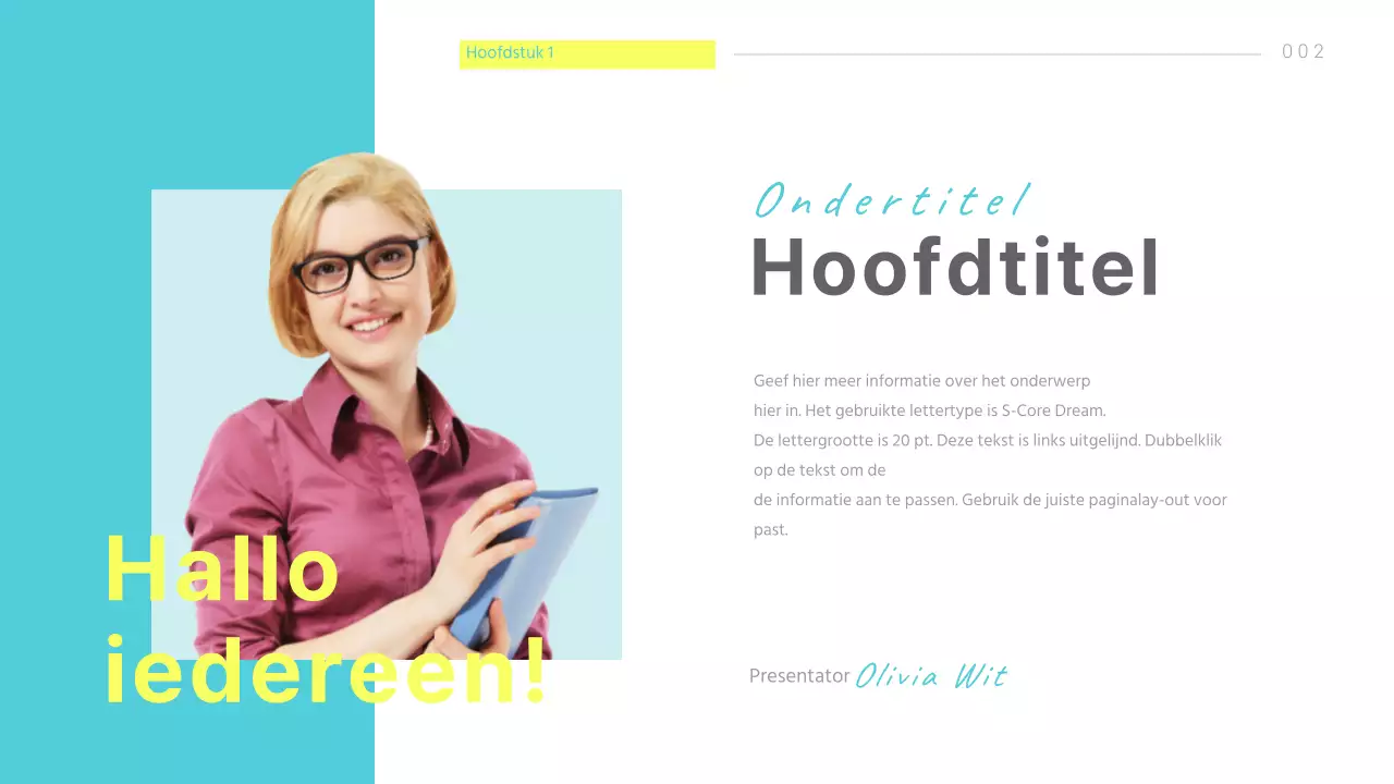 Heldere presentaties