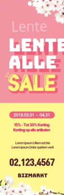 Lentebloemen festival_Banner