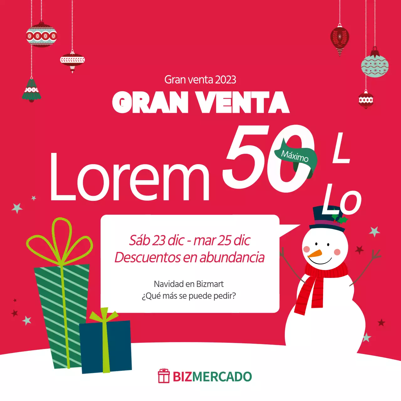 Gran venta