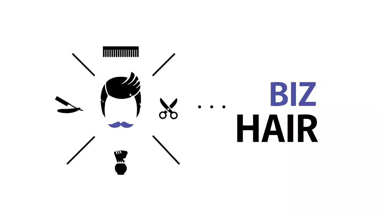 白 シンプル 美容 名刺