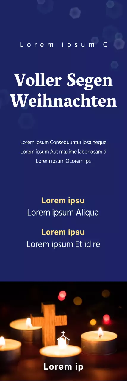 Ein gesegneter Weihnachtsgottesdienst