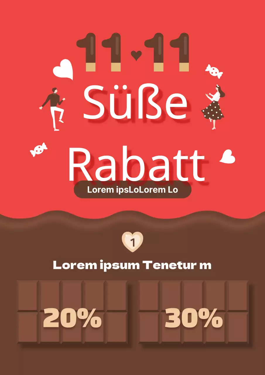 Werben Sie für Veranstaltungen zum Valentinstag in Rot