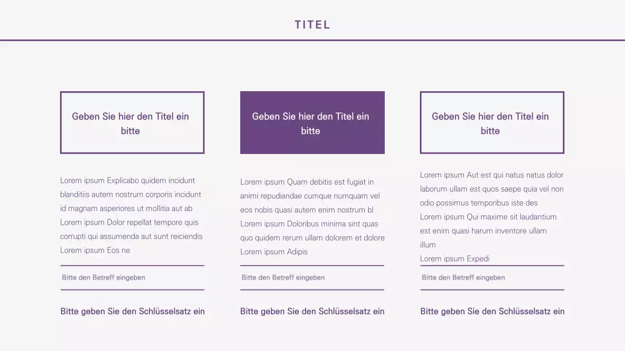 Sauberere Präsentationen