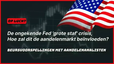 Professionele economische analyse video in rood en zwart met een serieus concept