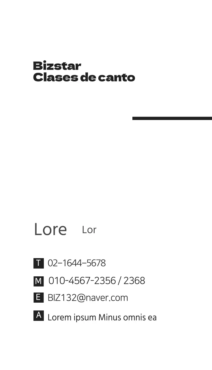 Clases de canto Bizstar