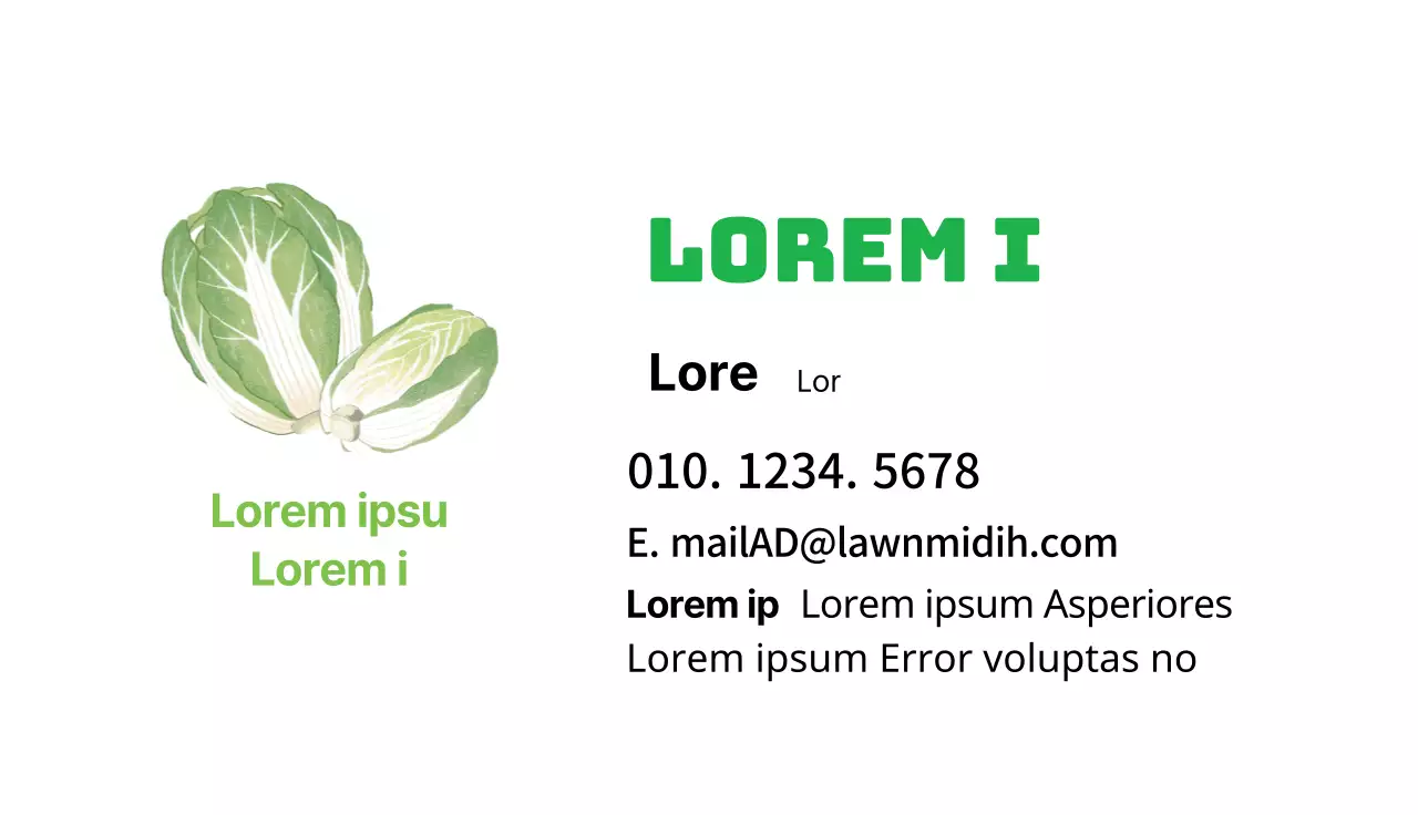 Groene illustratie schattige boerderij