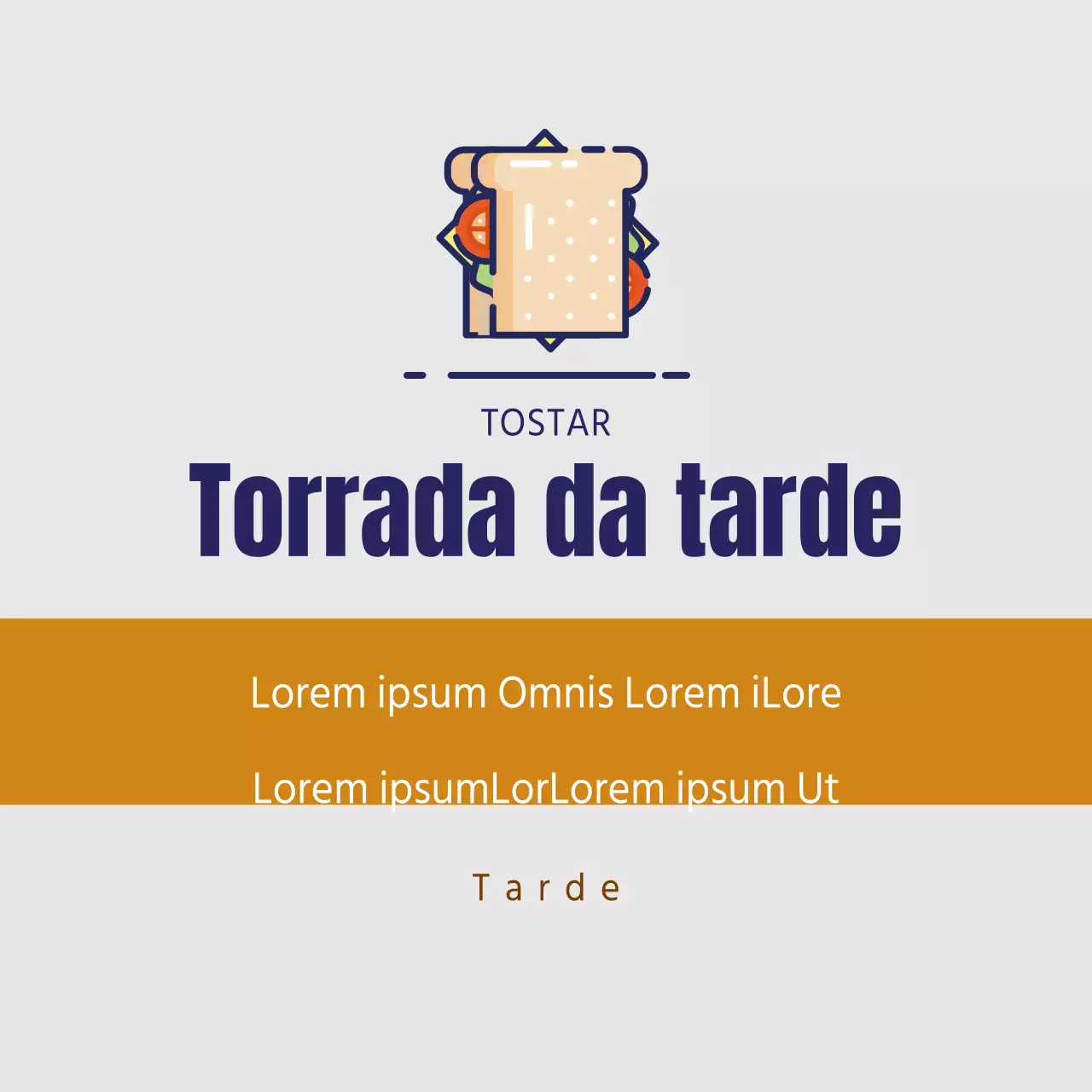 Torrada da tarde
