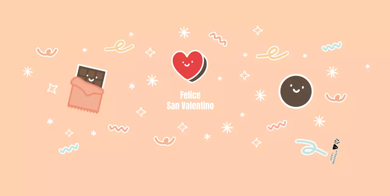 Tazze di carta al cioccolato rosa di San Valentino