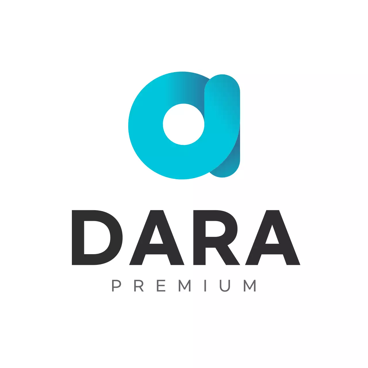 青 モダン ビジネス ロゴ