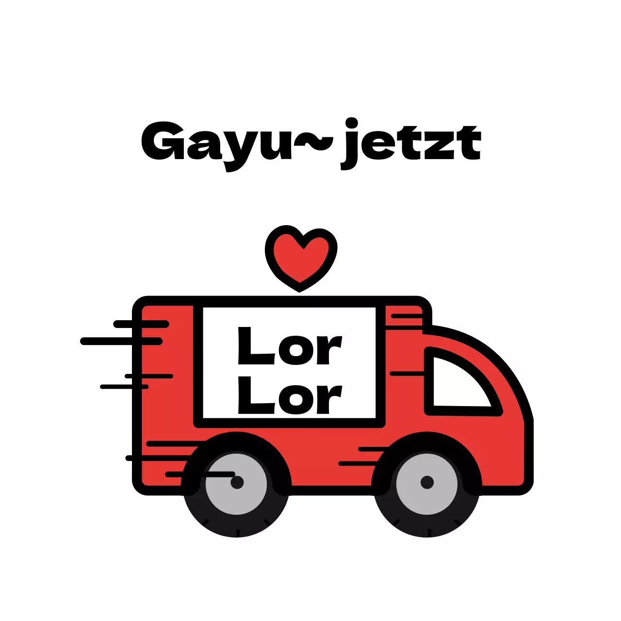 Weiße Illustration lustig Kurier Lieferung