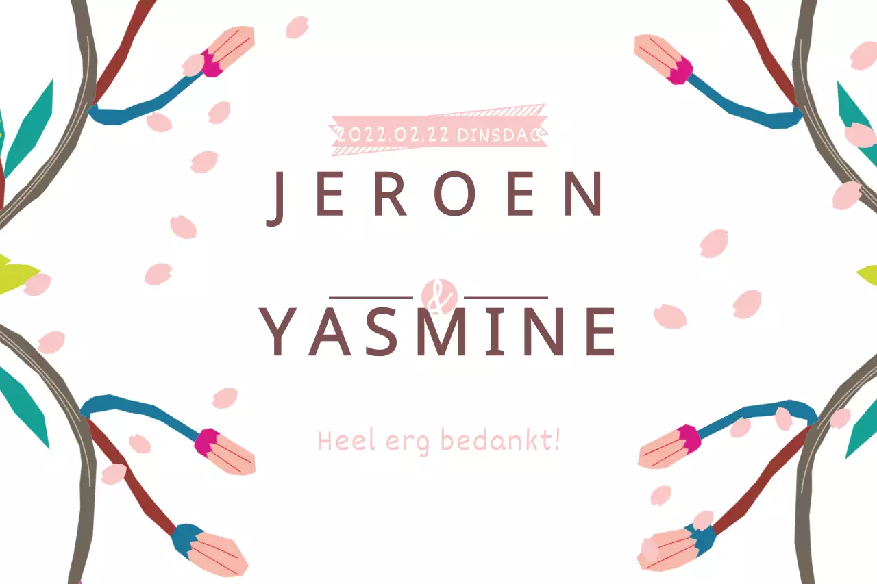 Uitnodigingen voor huwelijken