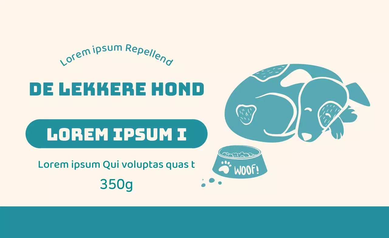 Mint Geïllustreerde Zelfgemaakte Traktatie Labels