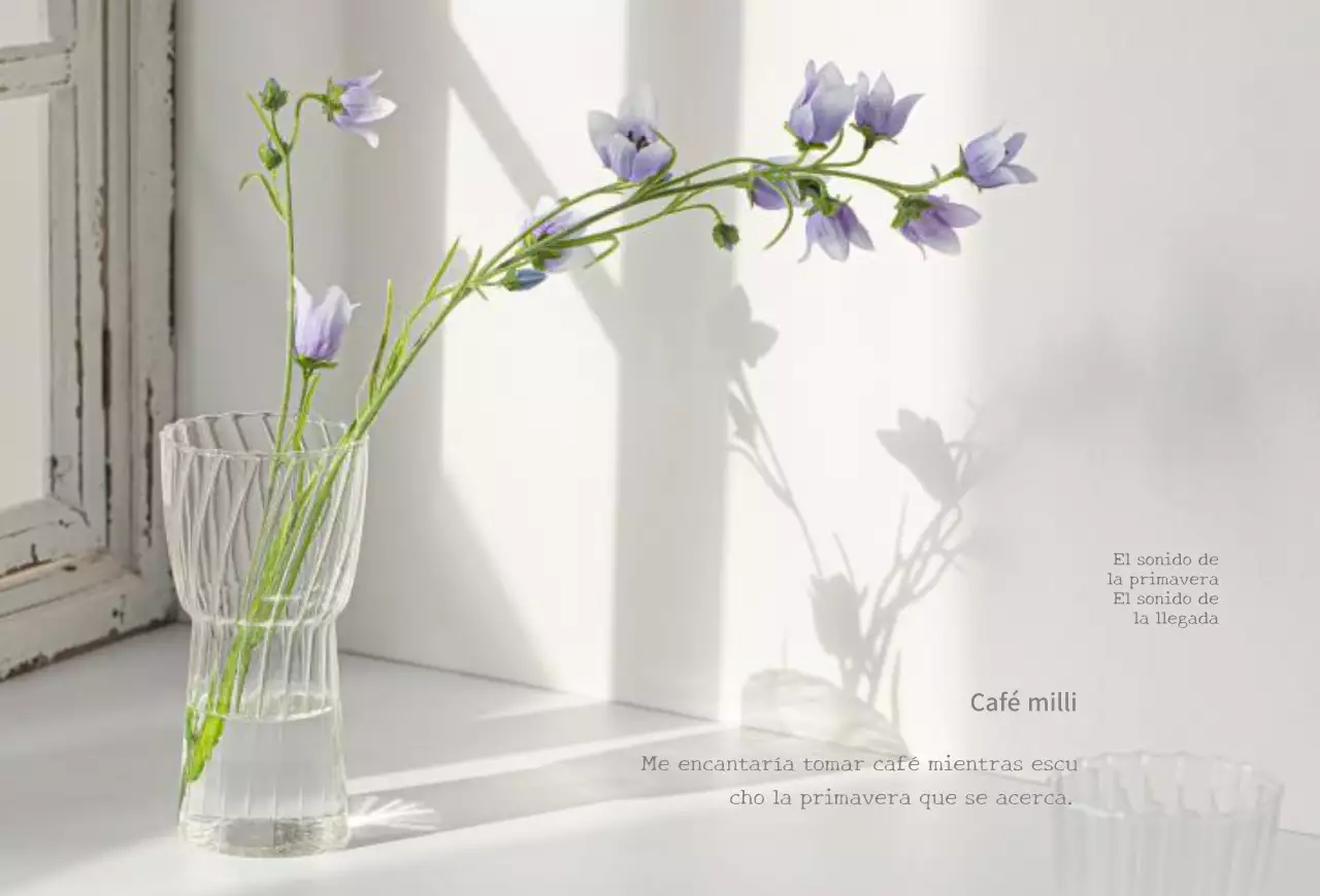 Diseño de inspiración japonesa con un concepto de flor primaveral