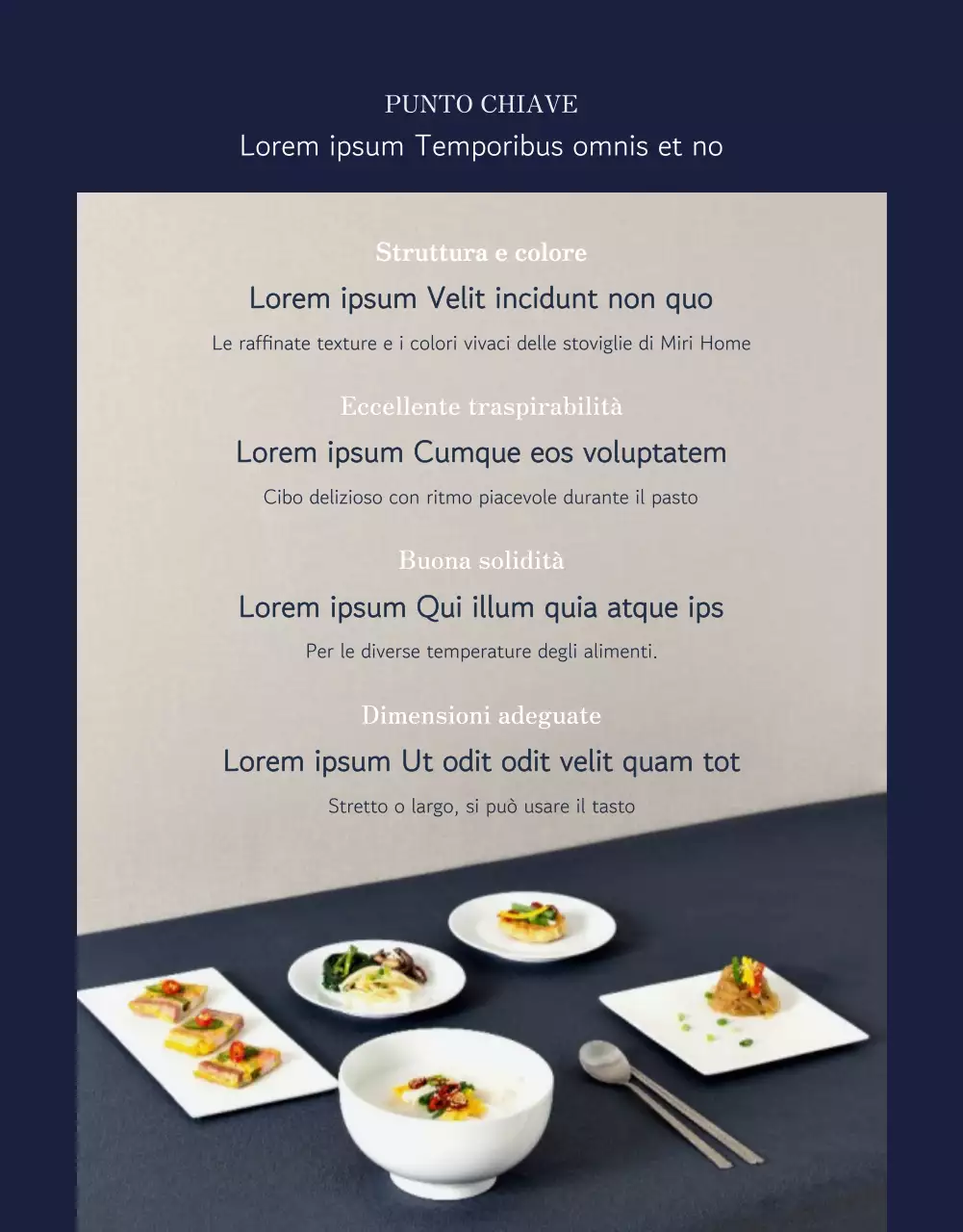 Un evento di ritorno a casa in ceramica per gli sposi con una cucina marina e naturale.