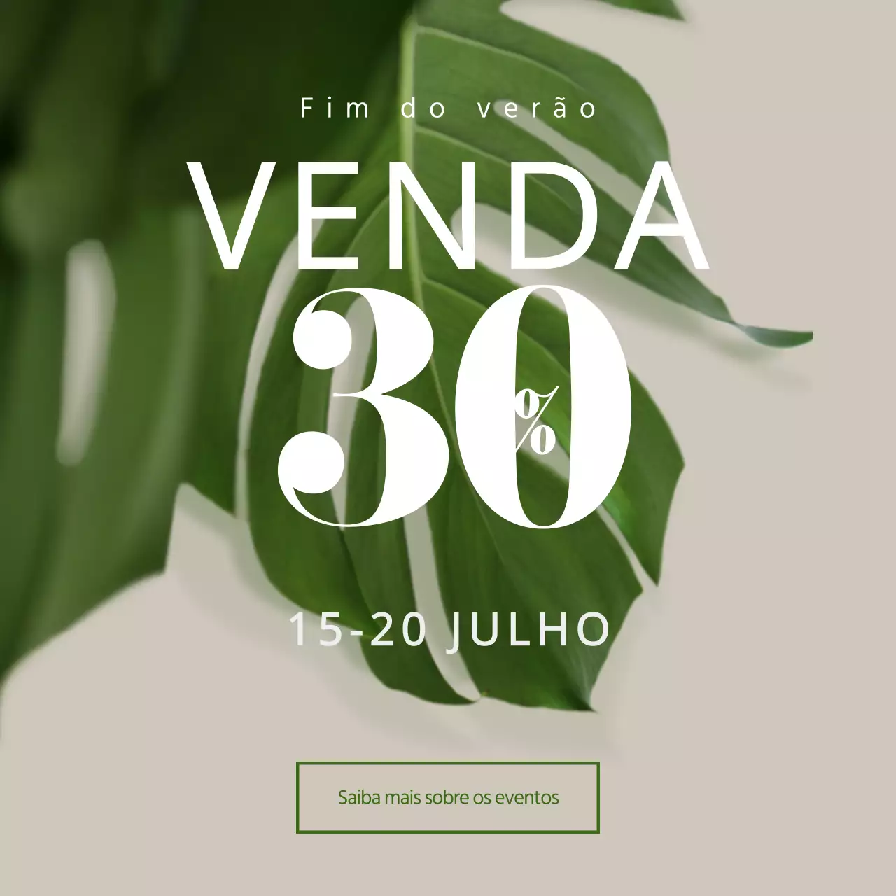 Venda de verão