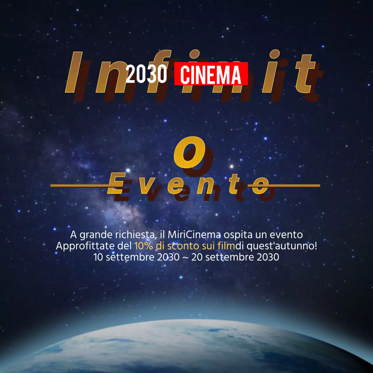 Eventi Infinity