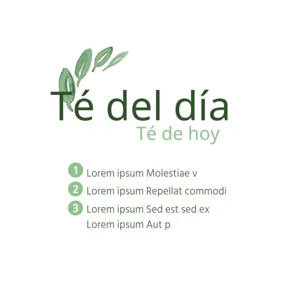 Té del día