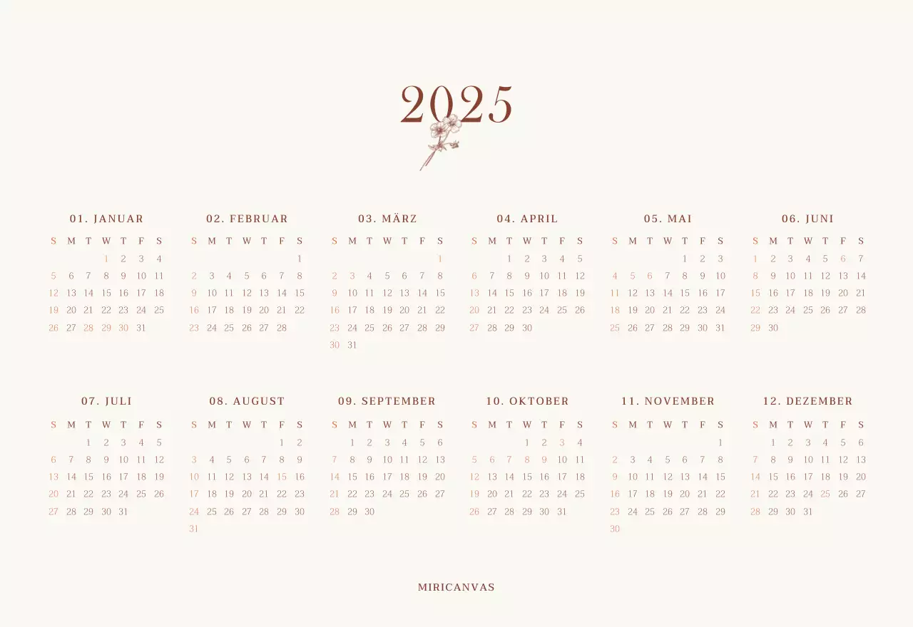 Emotionales Cafe-Fotolayout in Beige und Braun