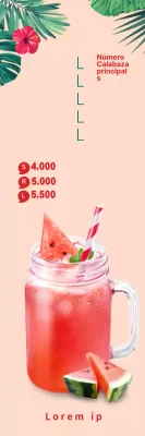 2019_06 Bebidas de verano