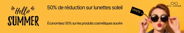 Réduction sur les lunettes de soleil