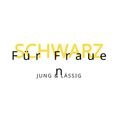 Schwarze Frau