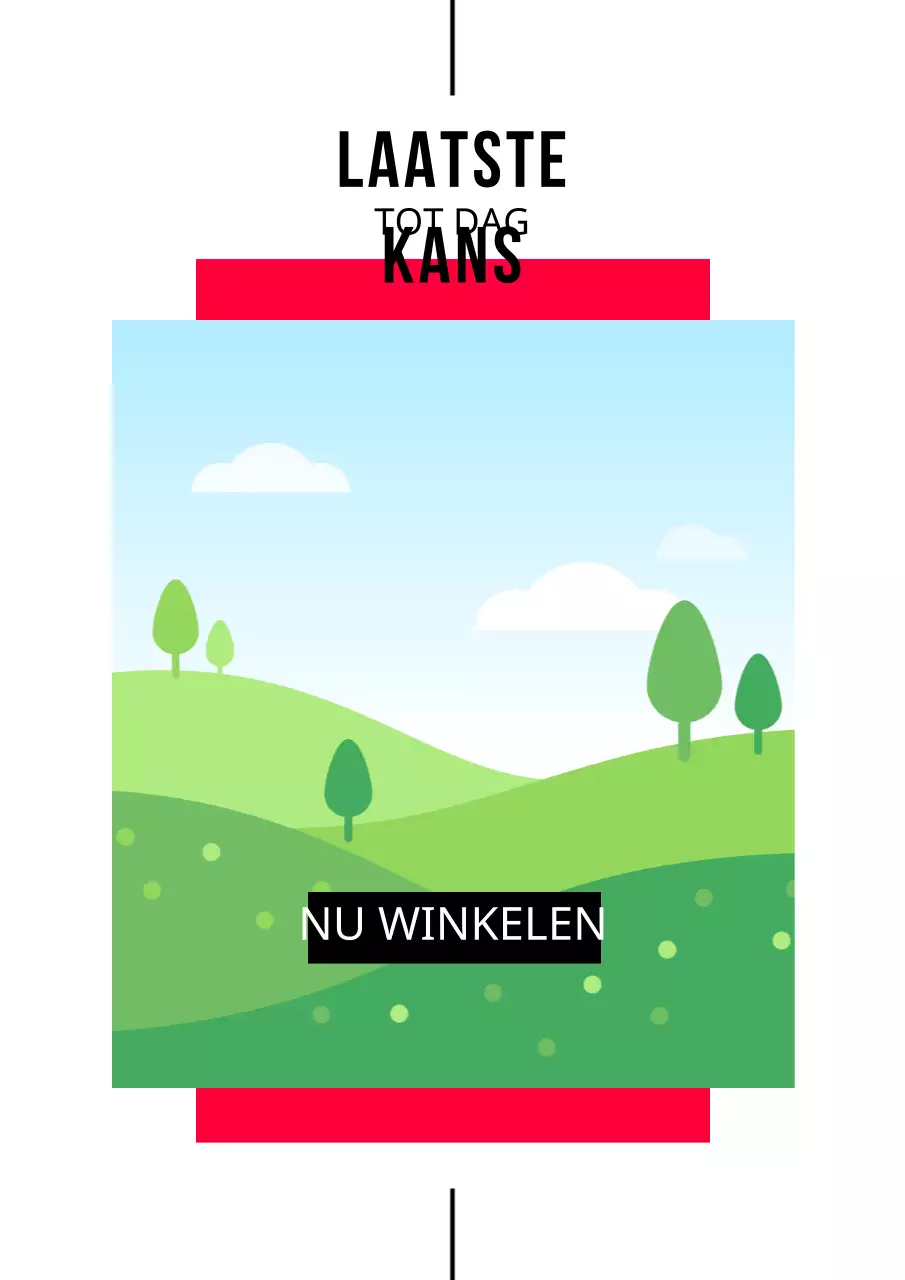 Verschillende lay-outs met foto's in rood