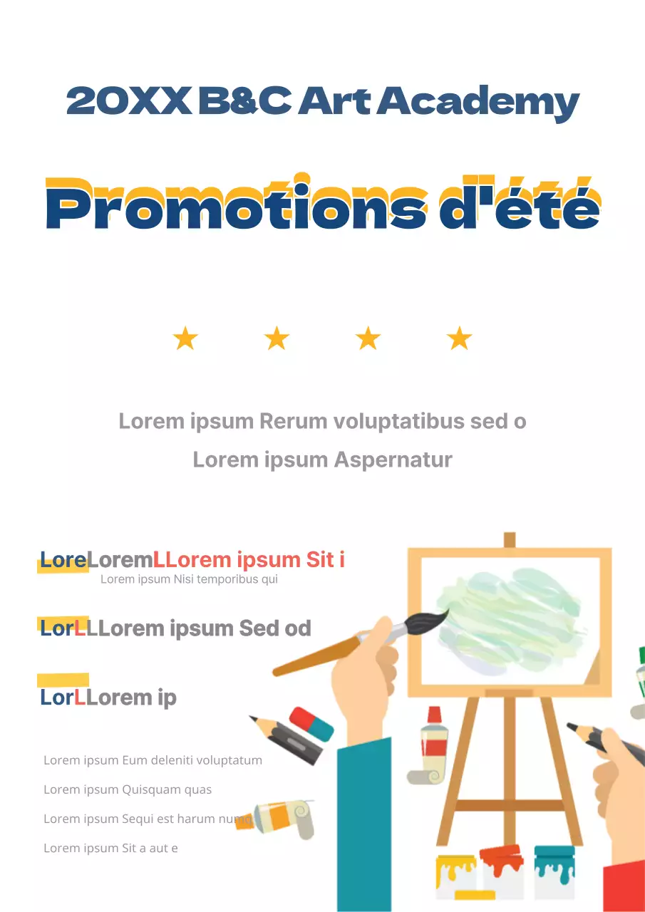 Promotions d'été