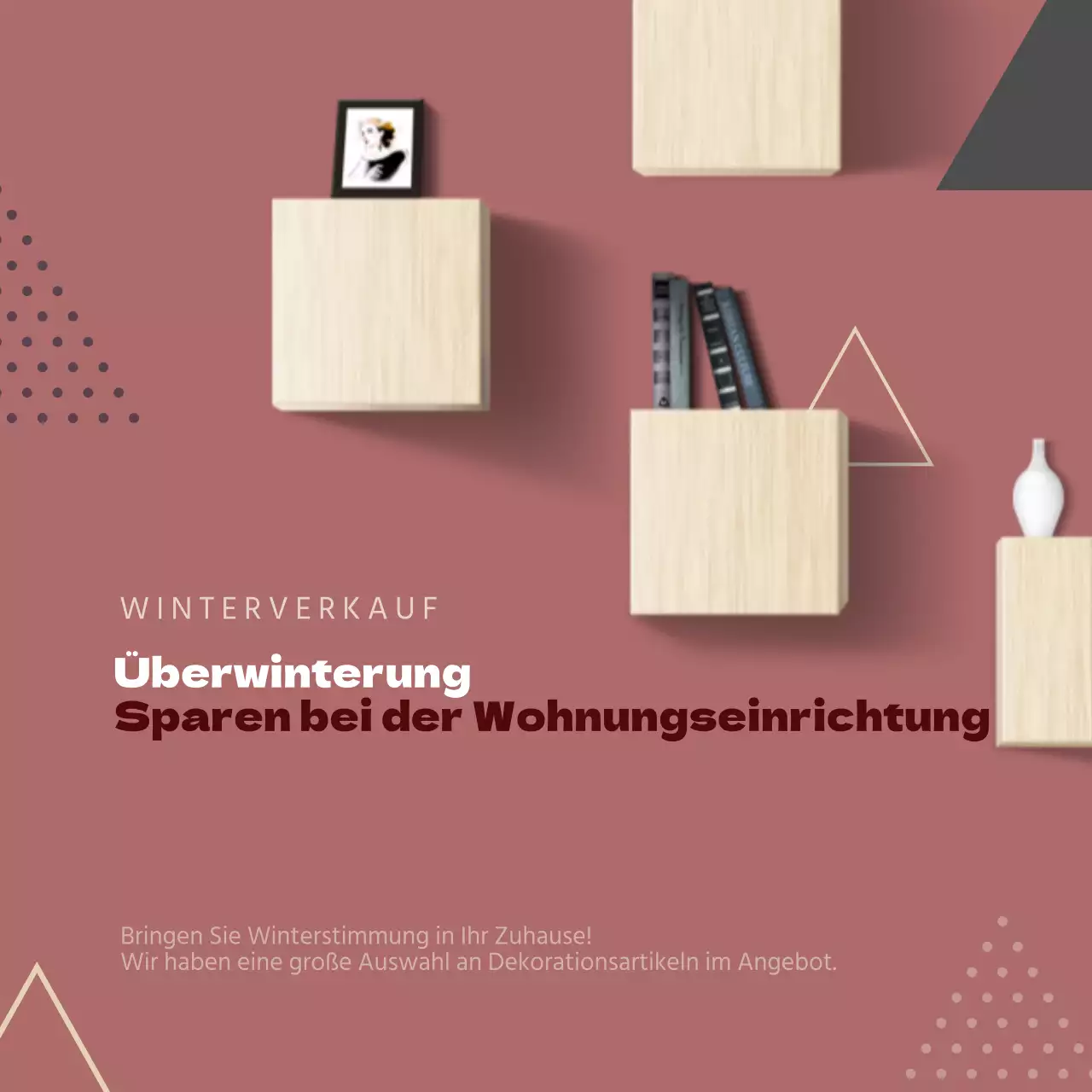 Verkauf von Innenmöbeln