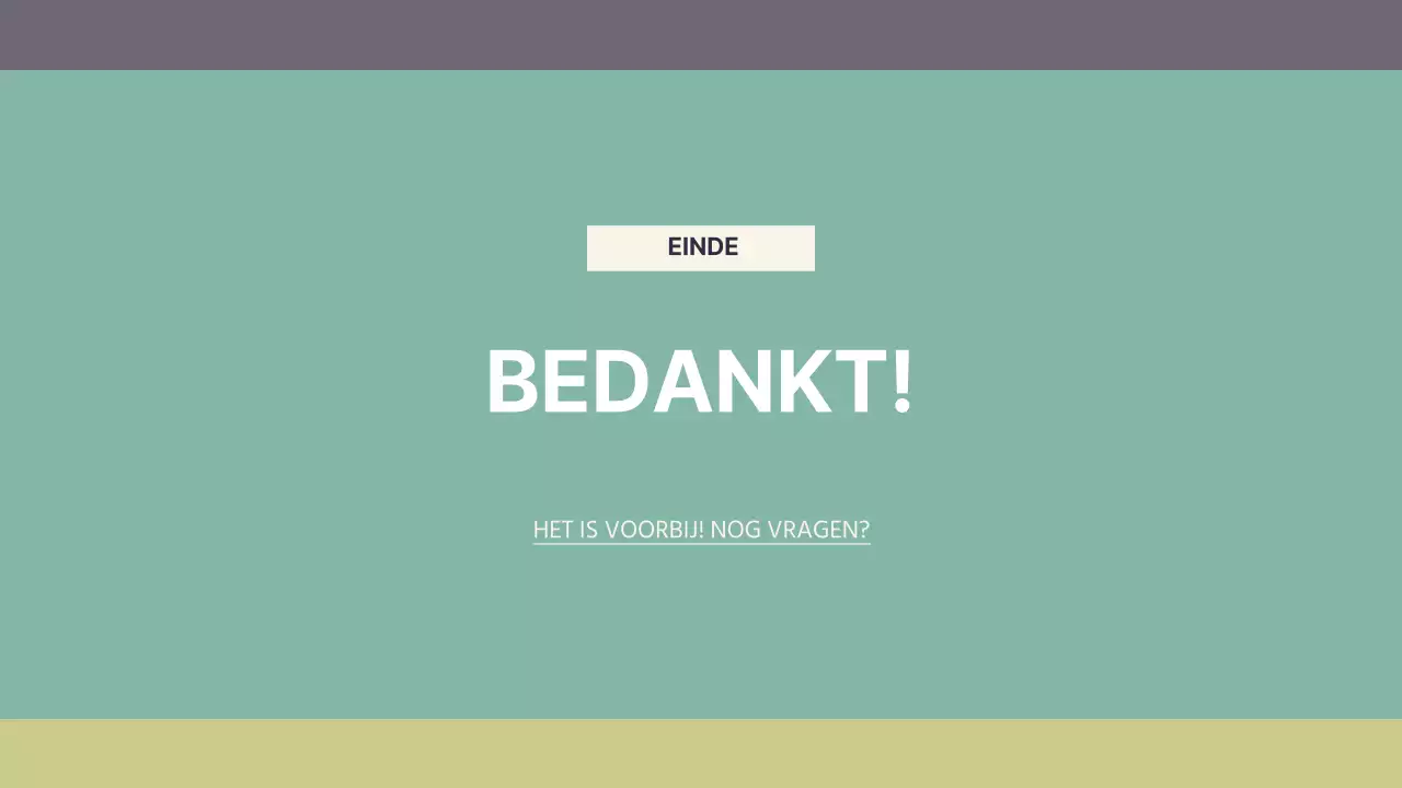 Inleidende presentatie