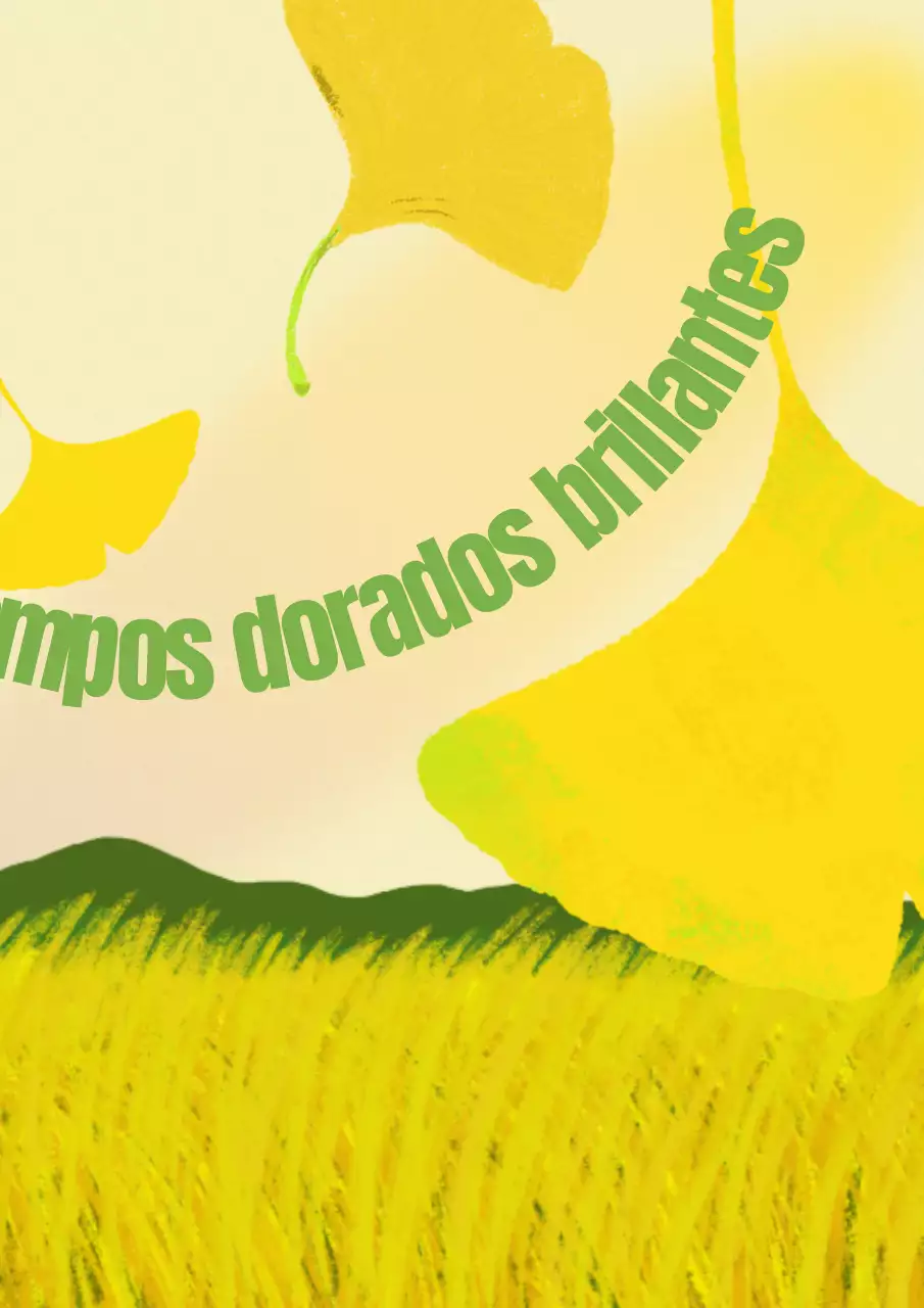 Cosecha otoñal natural en poste amarillo