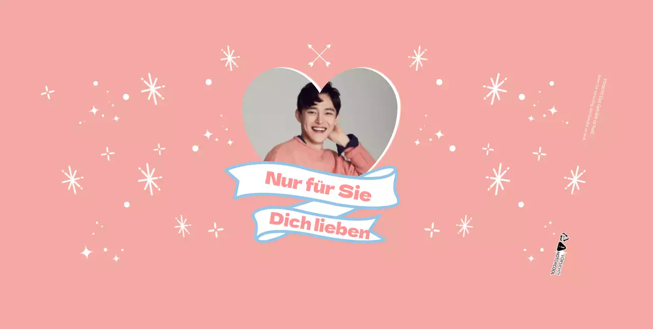 Rosa niedliche Berühmtheit Ware Pappbecher