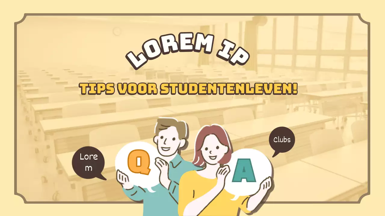 Gele en schattige tips voor het universiteitsleven