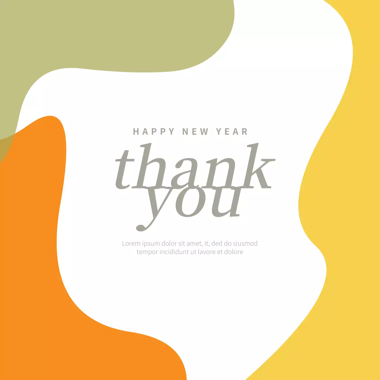 ベージュ シンプル 挨拶 カード Instagram投稿