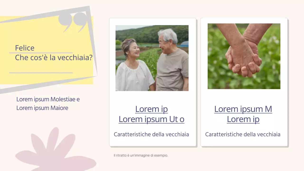 Una semplice città d'argento in giallo e malva Risorse didattiche