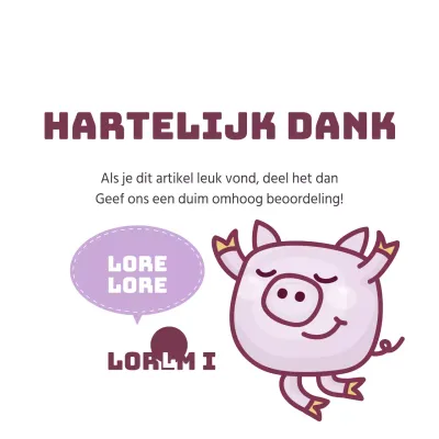 Hartelijk dank