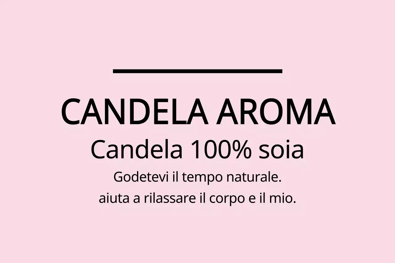 CANDELA 100% SOIA