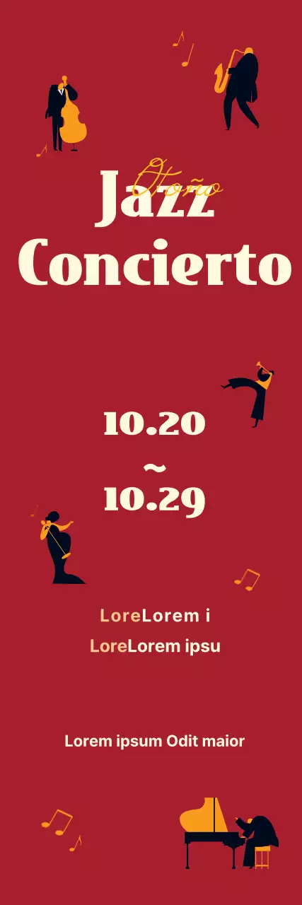 Jazz Concert_Portrait Banner