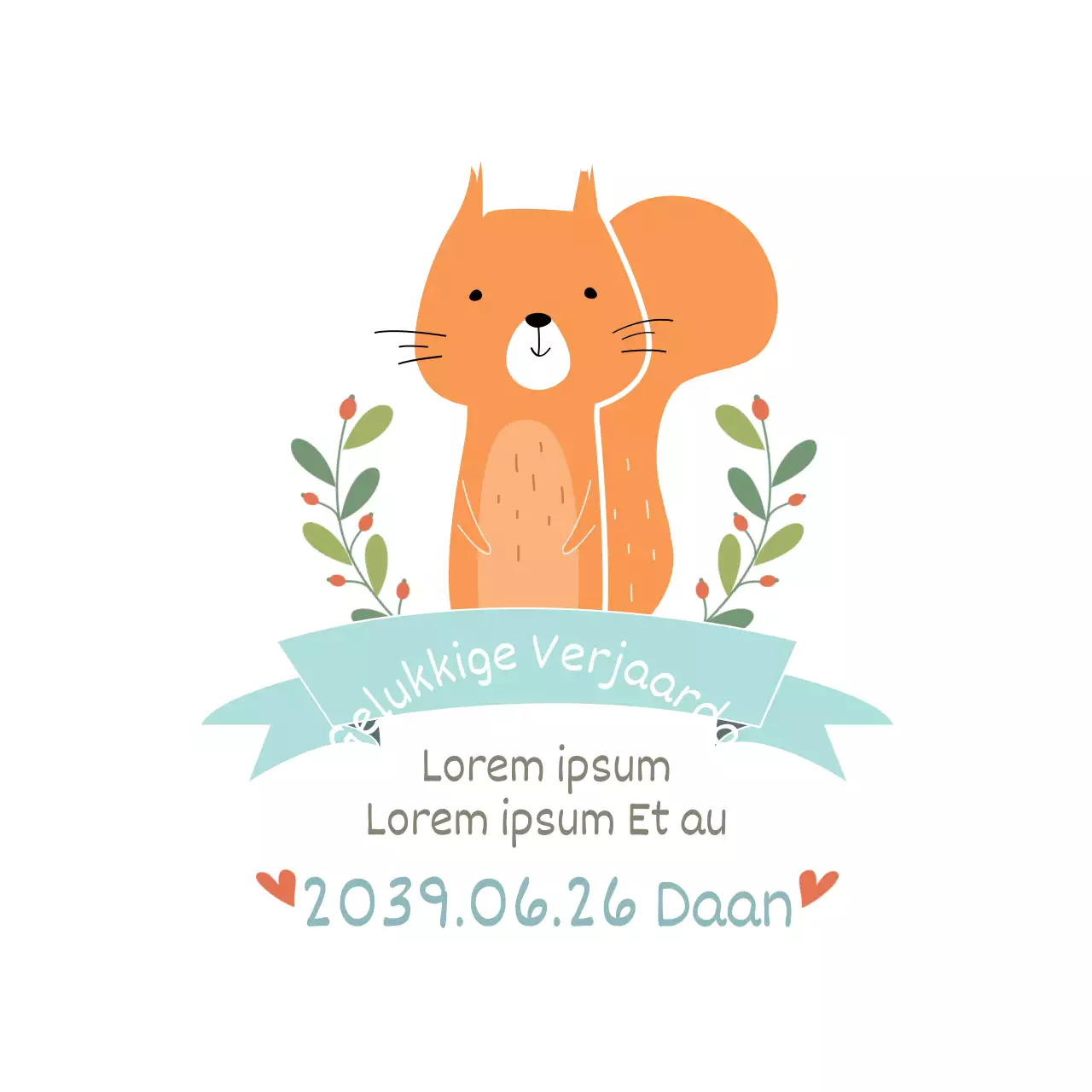 Gelukkige Verjaardag