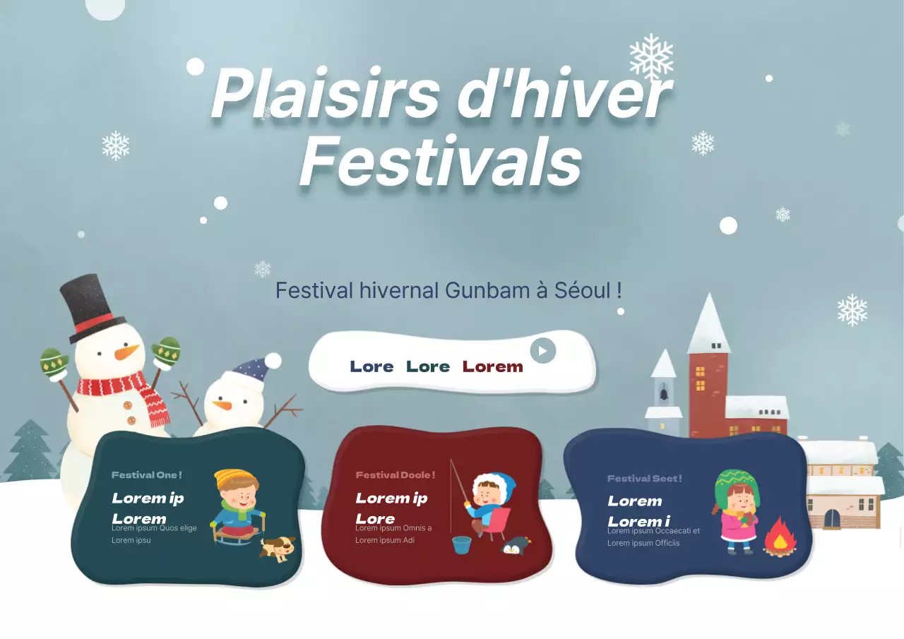 Festival des plaisirs de l'hiver